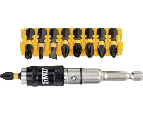 Set biți DeWALT DT70518T-QZ, 10 piese, incl. prelungitor buc