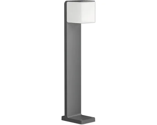 Stâlp iluminat cu LED integrat Steinel Cubo GL80 9,1W 650 lumeni, senzor de mișcare iHF, conexiune Bluetooth, pentru exterior IP44, antracit buc