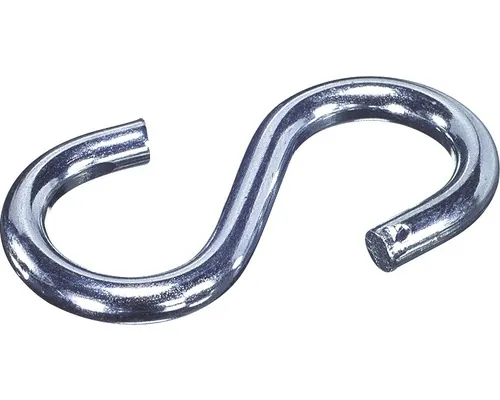 Cârlige tip S Dresselhaus 3,3x35 mm oțel zincat, 50 bucăți pac
