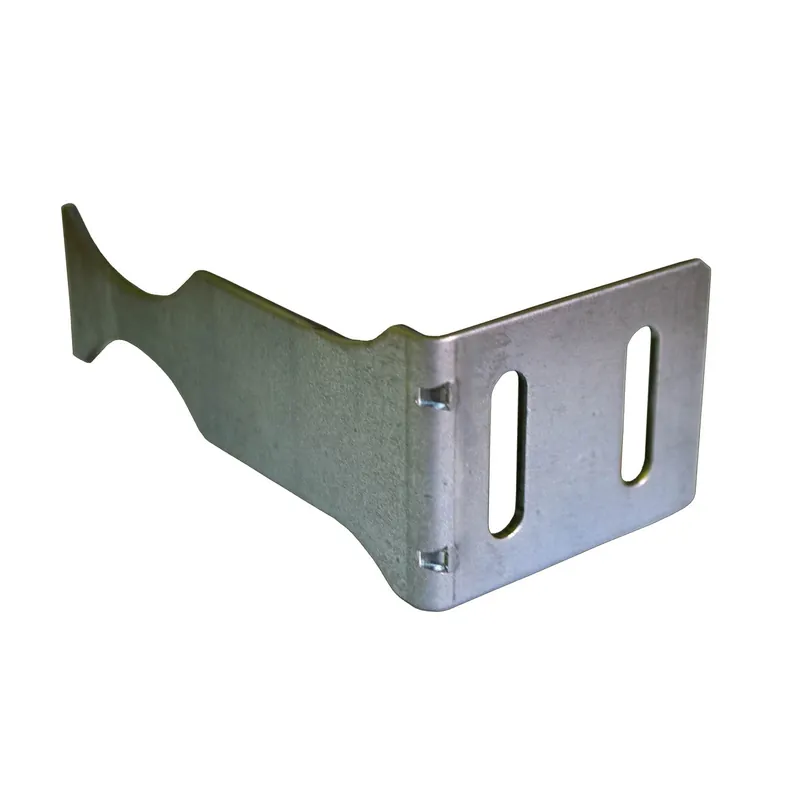Consola unghi pentru calorifere din aluminiu, 97 x 50 x 40 mm, gri metal buc