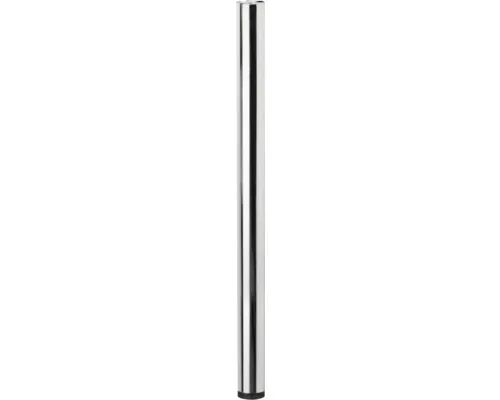 Picior masă rotund Tarrox Ø60x710 mm, înălțime reglabilă, oțel cromat buc