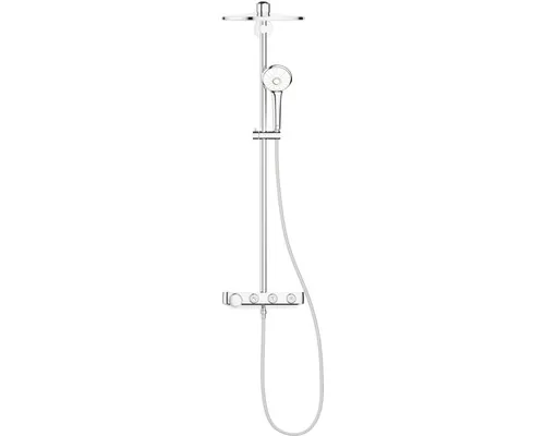 Sistem de duș cu termostat Grohe Euphoria SmartControl System 310 Duo, duș fix 2 funcții, pară duș 3 funcții, crom buc