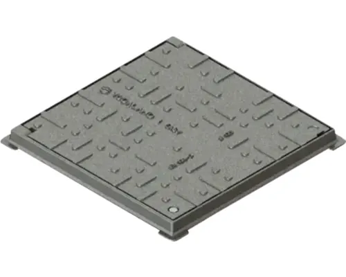 Capac VODALAND din fontă cu ramă B125 620x620 mm buc