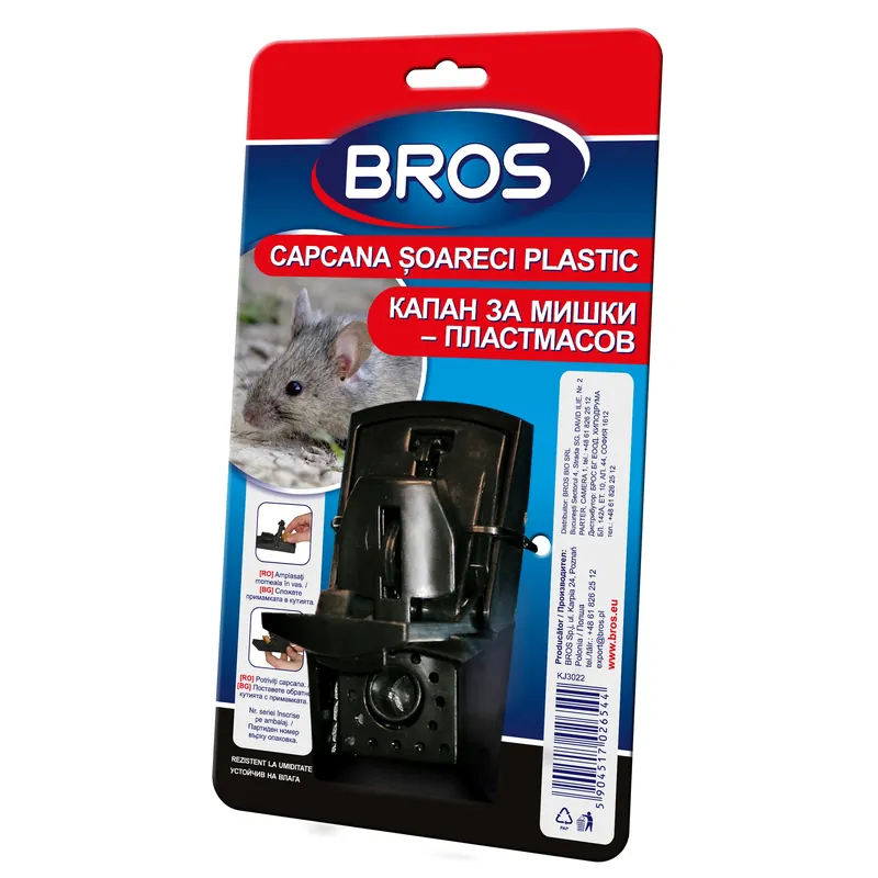 Capcana din plastic combatere soareci Bros buc