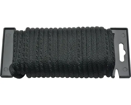 Frânghie polipropilenă Mamutec Ø4mm x 20m negru buc