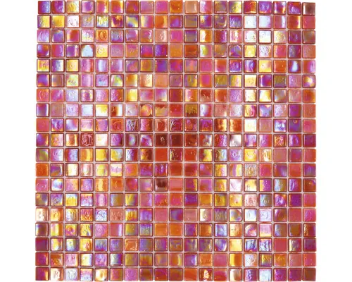 Mozaic sticlă GM MRY 933 mix roșu 31,7x31,7 cm buc