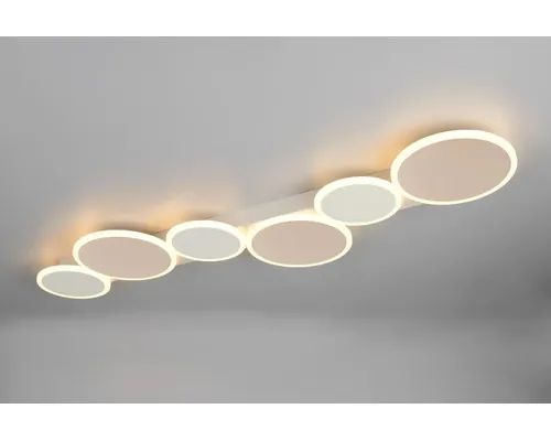 Plafonieră TRIO Ovela cu LED integrat, 36W, 4500 lumeni, albă buc