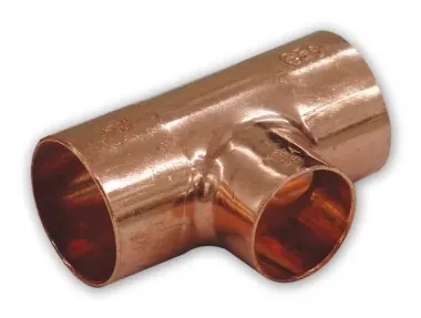 Teu cupru egal diametru 42-42-42mm