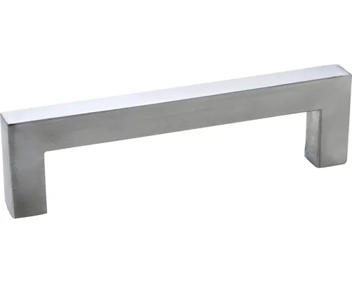Mâner pentru mobilă distanță perforații 128mm, inox periat buc
