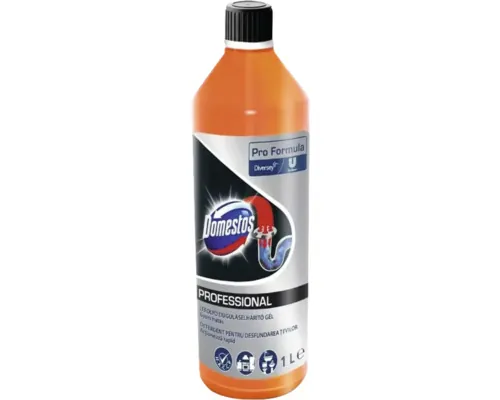 Soluție desfundat țevi Domestos Professional 1L buc