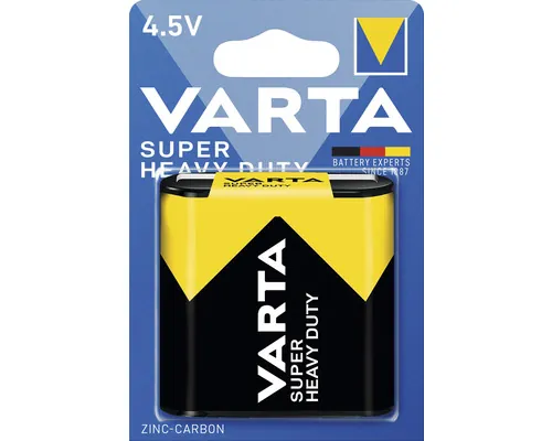 Baterie plată pentru lanternă verticală Varta Superlife 4,5V buc