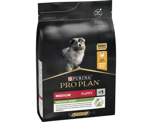 Hrană uscată pentru câini PURINA Pro Plan Medium Puppy cu pui 3 kg buc