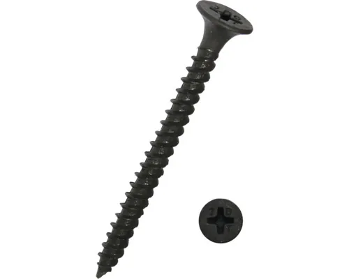 Șuruburi autofiletante profile metalice gipscarton Dresselhaus 4,2x65 mm oțel fosfatat, 100 bucăți pac