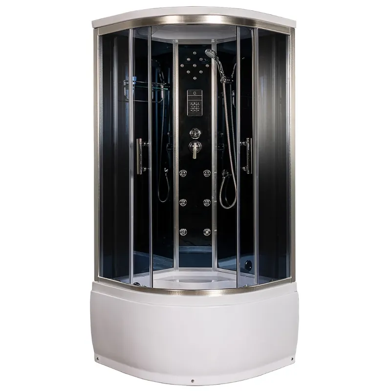 Cabina dus cu hidromasaj ANS-919, cadita inalta, 90 x 90 x 215 cm buc