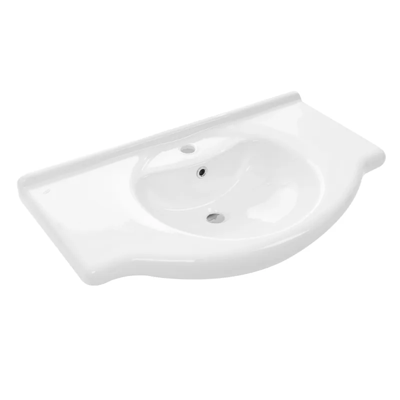 Lavoar incastrat baie, Arthema art. 0085, alb, rotunjit, 85.5 cm buc