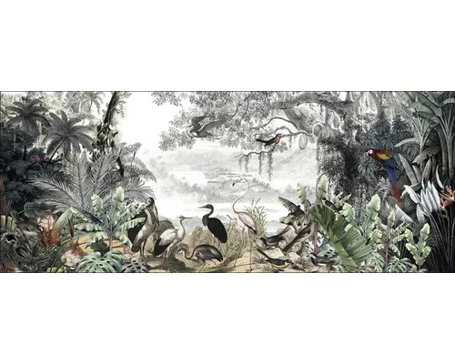 Tablou sticlă Pure Living Birds In The Jungle II 80x30 cm buc