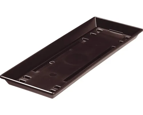 Farfurie jardineră Geli 39x15cm maro buc