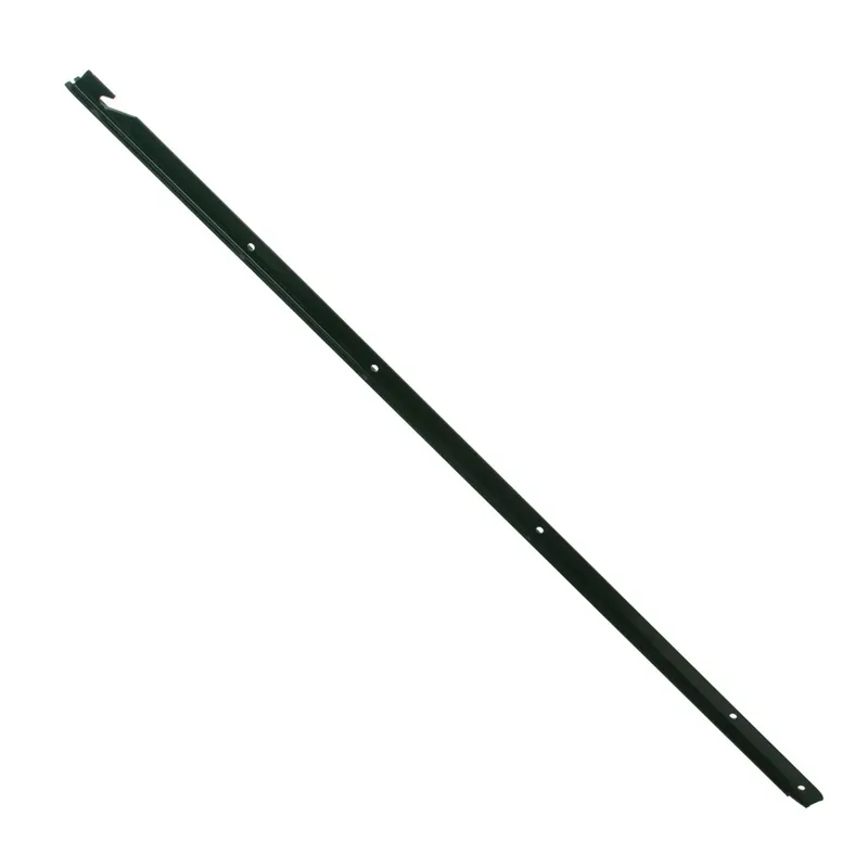 Stalp de gard T2, otel imbracat in PVC, verde, T, H 1200 mm, 30 x 30 mm buc