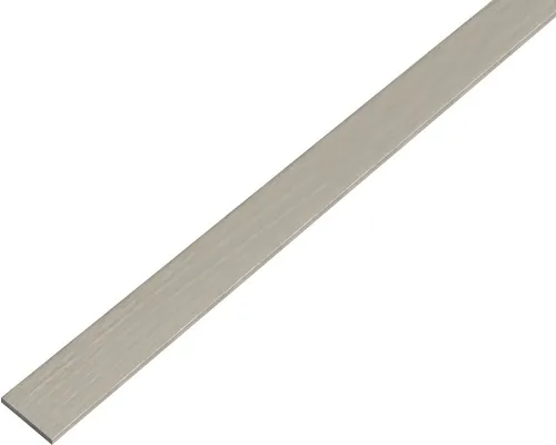 Platbandă aluminiu Alberts 25x2 mm, lungime 1m, autoadezivă, gri închis buc