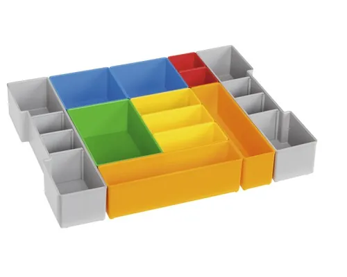Set casete de organizare H3 pentru cutiile de scule Industrial L-BOXX 102 & 136, 12 piese buc