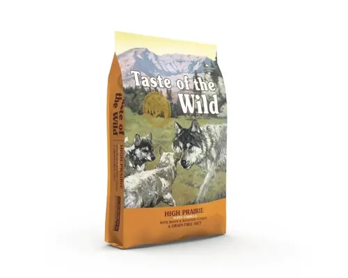 Hrană uscată pentru câini Taste of the Wild High Prairie Puppy cu bizon fără cereale și gluten 2 kg buc
