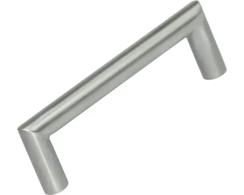 Mâner pentru mobilă distanță perforații 96mm, inox periat buc