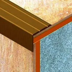 Protectie treapta bronz satinat l=2.7m ATS257.92