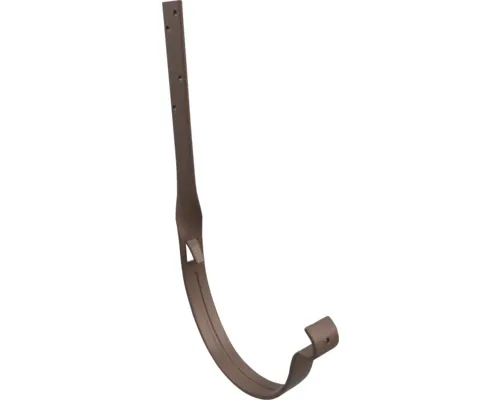 Cârlig răsucit jgheab Bravo Ø 125 mm RAL 8017 maro ciocolată mat buc