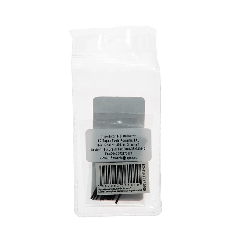 Set 10 burghie Top Tools, Hss 60H410, pentru metal, 1 mm 10buc