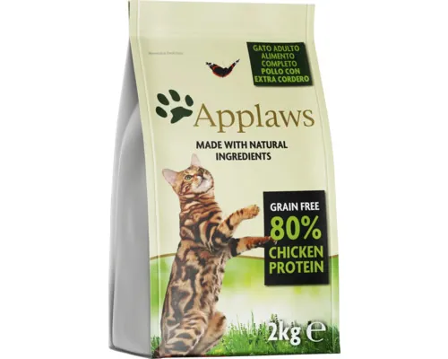 Hrană uscată pentru pisici Applaws Adult cu miel fără cereale 2 kg buc