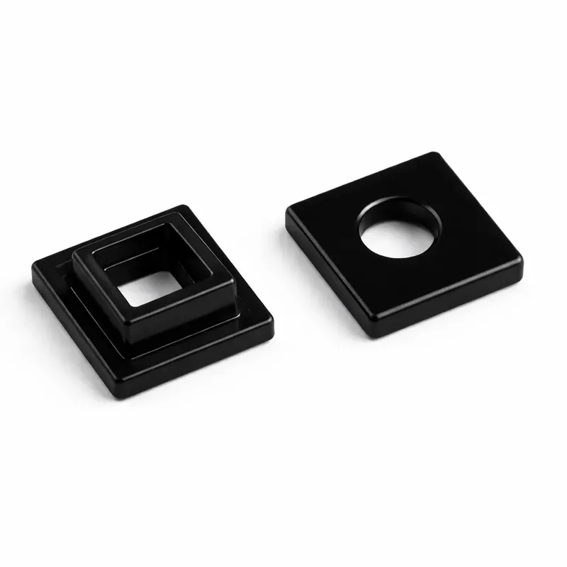 CAPAC DE CAPAT DIN PLASTIC, NEGRU, PENTRU PROFIL R-702