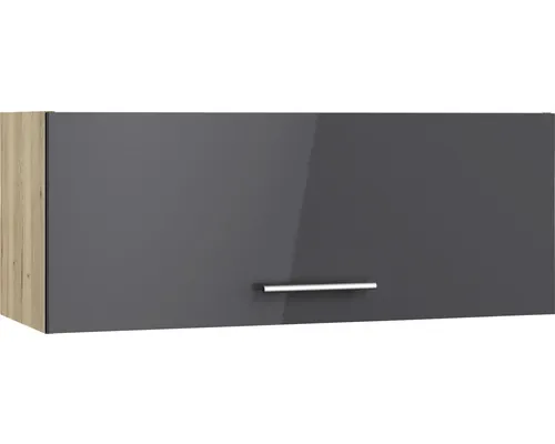 Corp superior bucătărie Optifit Jonte984, 90 cm, 1 ușă cu deschidere în sus, antracit buc