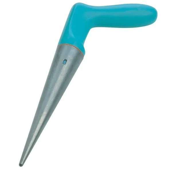 Plantator rasaduri Gardena 03487-20, conic, zinc inoxidabil, 19.5 cm buc