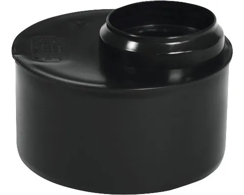 Reducție excentrică VALROM din polipropilenă fonoabsorbantă Ø 110/50 mm 45° buc