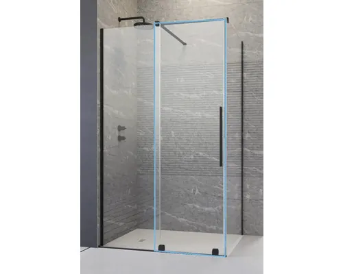 Ușă duș Radaway Furo Black KDJ dreapta, 50x200 cm, sticlă securizată, profil negru buc