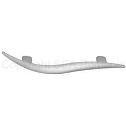Maner arcada metal 480.37.23/14439 96mm crom satinat