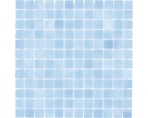 Mozaic piscină sticlă VP501PAT albastru 31,6x31,6 cm buc