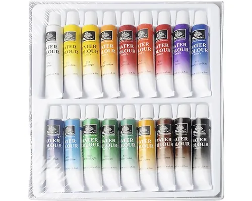 Set 18 culori acuarelă Phoenix 18x12 ml buc