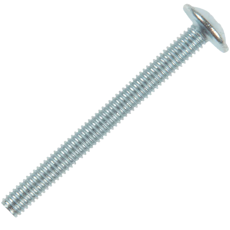 Surub cap bombat combinat, uz general, otel zincat, M5 x 25 mm