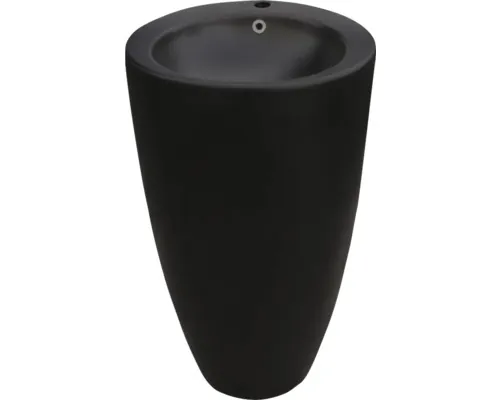Lavoar freestanding rotund P2066MB Ø50 cm negru mat buc