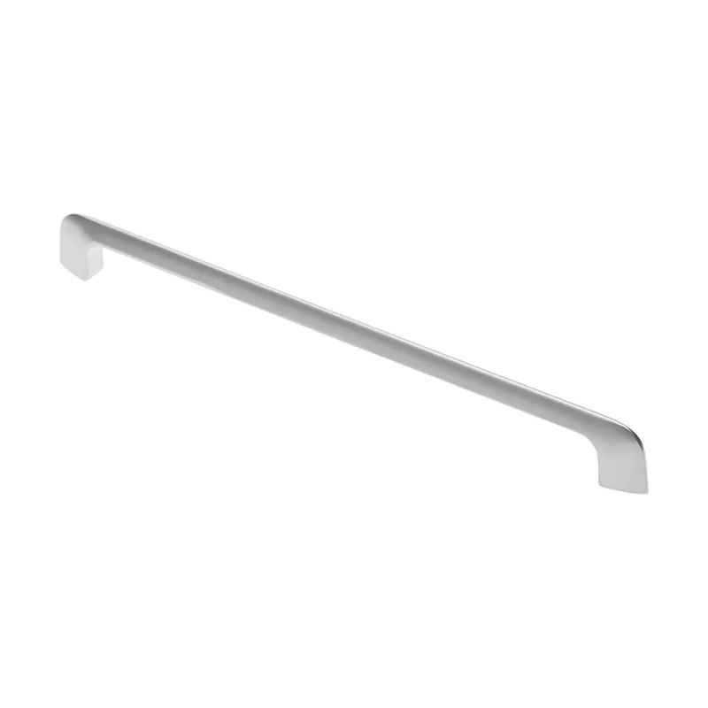 Maner Milano din zamac, finisaj aluminiu, L 274 mm, 156 mm