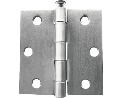 Balamale fixe Ceur 89x89 mm, oțel zincat, pachet 3 bucăți
