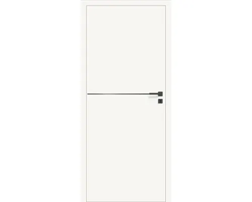 Foaie de ușă Classen alb mat Milk 4C 203,5x64,4 cm dreapta buc