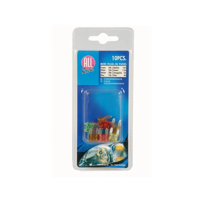 Set sigurante mini de tip lama All Ride, 10 buc
