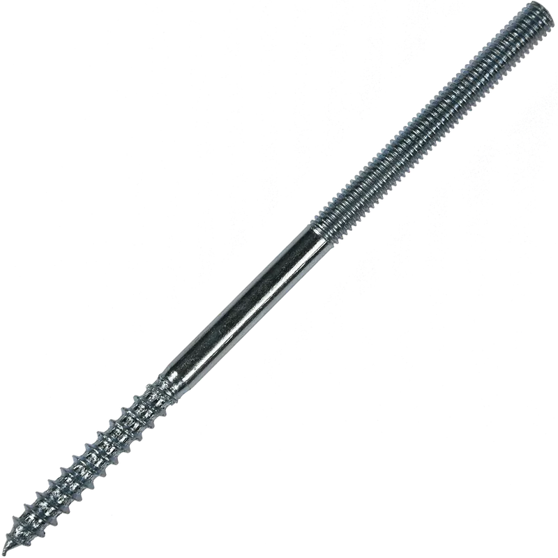 Prezon pentru lemn si metal, otel zincat, M8 x 70 mm, L35/M25