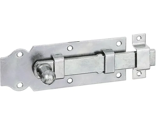 Zăvor metalic universal Alberts 140x52 mm, oțel zincat galben buc