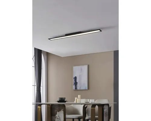 Panou cu LED integrat Eglo 28W 3700 lumeni, negru buc