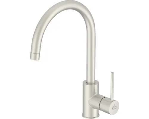 Baterie bucătărie monocomandă KEO KASIA inox periat buc
