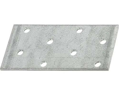 Placă perforată de îmbinare lemn Alberts 80x40x2 mm, oțel zincat Sendzimir buc