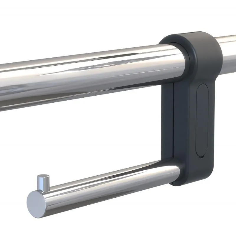 Porthartie pentru bara sprijin, Geesa, Comf&Safe, inox